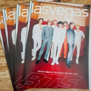 BTS Rare magazine Las Vegas exclusive